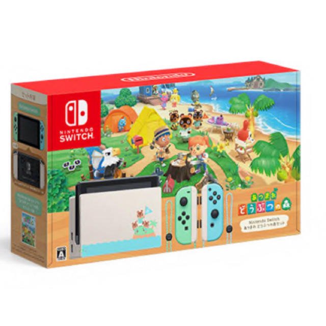 新品 Nintendo Switch あつまれどうぶつの森セット スウィッチエンタメ/ホビー