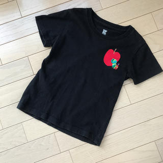 グラニフ(Design Tshirts Store graniph)のグラニフ　はらぺこあおむし　Tシャツ　120  ブラック(Tシャツ/カットソー)