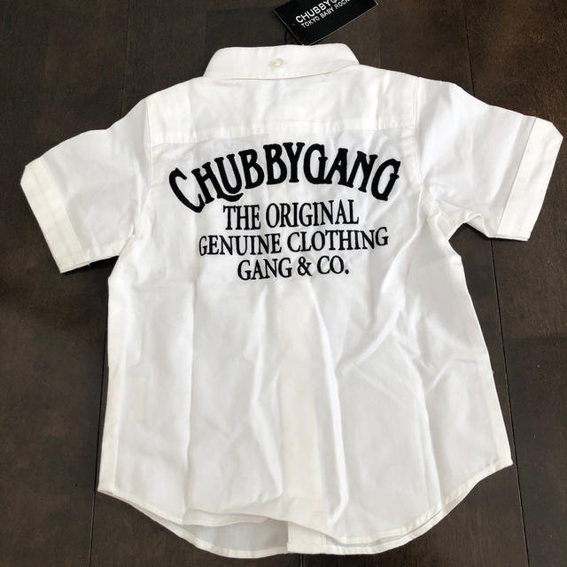 CHUBBYGANG(チャビーギャング)のチャビーギャング　半袖シャツ　新品 キッズ/ベビー/マタニティのキッズ服男の子用(90cm~)(Tシャツ/カットソー)の商品写真