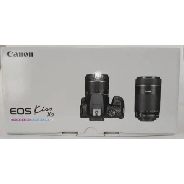 【最終価格】新品 Canon デジタル一眼レフ EOSKISSX9BK-WKIT