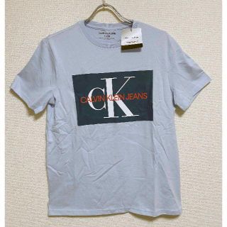 カルバンクライン(Calvin Klein)の新品 M ★ CK カルバンクライン ジーンズ Tシャツ US-S 水色(Tシャツ/カットソー(半袖/袖なし))