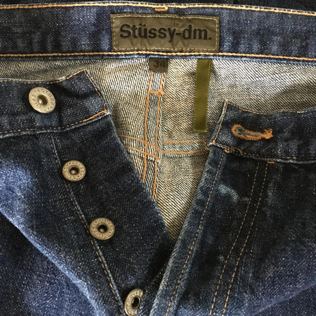 STUSSYステューシーUS限定 80’s ビンテージ 5ポケット ブルーデニム STUSSYステューシーUS限定 80’s ビンテージ 5ポケット ブルーデニム