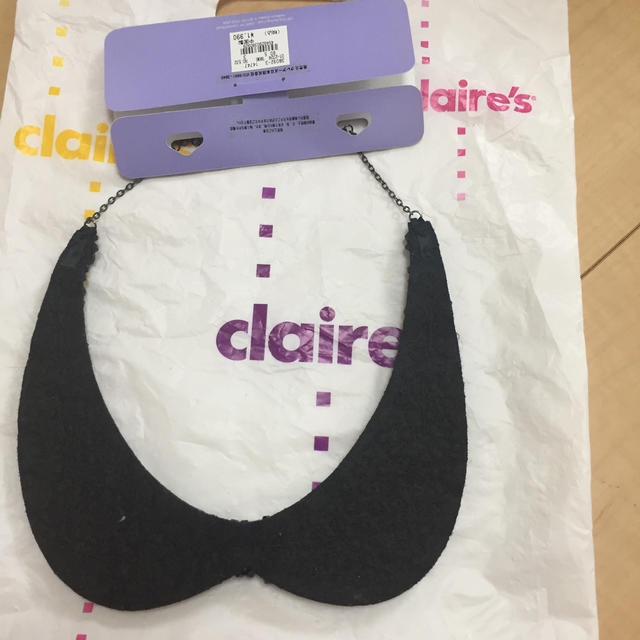 claire's(クレアーズ)のclaire's ネックレス型付け襟 レディースのアクセサリー(つけ襟)の商品写真