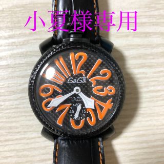 ガガミラノ 時計(メンズ)(オレンジ/橙色系)の通販 24点 | GaGa