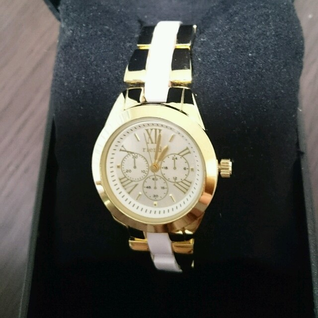 ゴールドメタルFクロノウォッチ腕時計