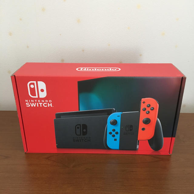 新品2個セット Joy-Con (L) ネオンレッド/ (R) ネオンブルー