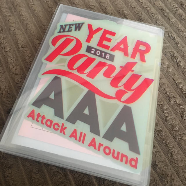 AAA(トリプルエー)のAAA NEW YEAR Party 2018 DVD エンタメ/ホビーのDVD/ブルーレイ(ミュージック)の商品写真