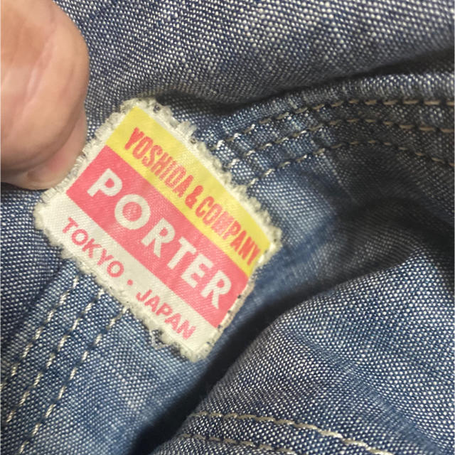 PORTER(ポーター)の吉田カバン PORTER リバーシブル シャンブレー トートバッグ   メンズのバッグ(トートバッグ)の商品写真