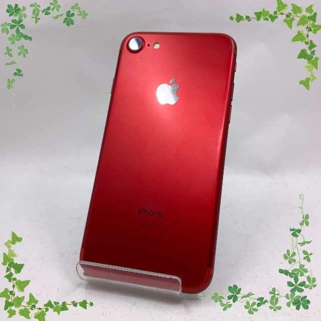 SIMフリー Apple iPhone7 128GB レッド 204 - スマートフォン本体