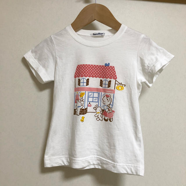 familiar(ファミリア)のファミリア　半袖Tシャツ　100 キッズ/ベビー/マタニティのキッズ服女の子用(90cm~)(Tシャツ/カットソー)の商品写真