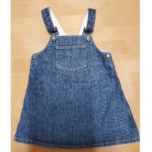 PETIT BATEAU(プチバトー)のプチバトー  ジャンパースカート キッズ/ベビー/マタニティのベビー服(~85cm)(ワンピース)の商品写真