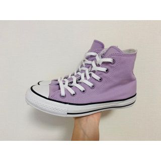 コンバース(CONVERSE)のCONVERSE ALL STAR PASTELS HI ライラック 24cm(スニーカー)