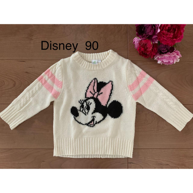Disney(ディズニー)のDisney  90  ニット セーター キッズ/ベビー/マタニティのキッズ服女の子用(90cm~)(ニット)の商品写真
