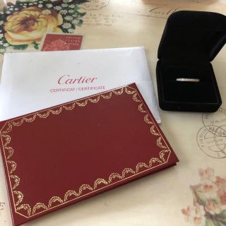 カルティエ(Cartier)のカルティエ　ハーフエタニティ(リング(指輪))