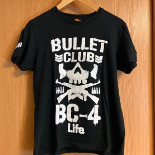 新日本プロレス　BULLET CLUB Tシャツ(size:S)(格闘技/プロレス)