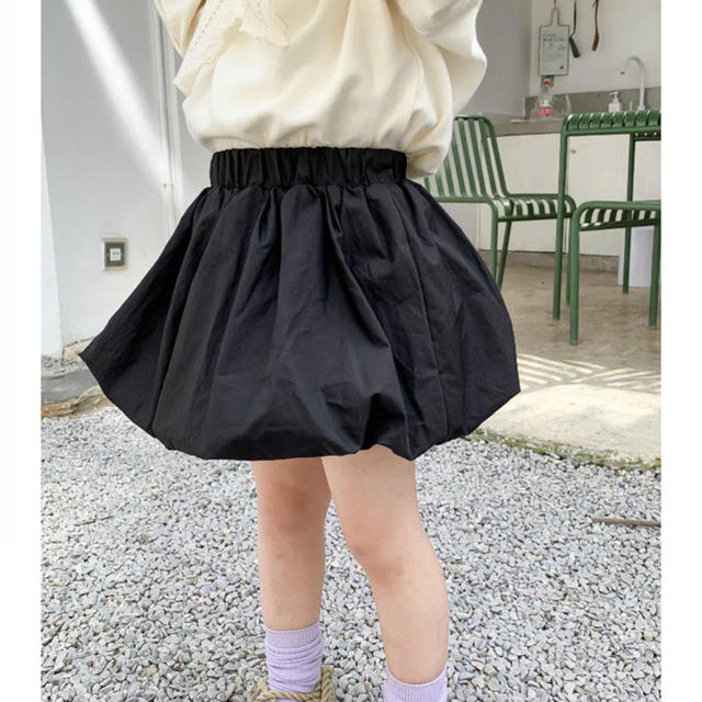 kankokutime  韓国子供服　バルーンスカート キッズ/ベビー/マタニティのキッズ服女の子用(90cm~)(スカート)の商品写真