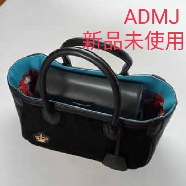 新品未使用 ADMJ トートバッグ 美品 ブラック スエード A.D.M.J