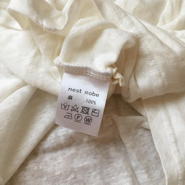 nest Robe(ネストローブ)のネストローブ  リネンドルマンスリーブニットカットソー レディースのトップス(ニット/セーター)の商品写真