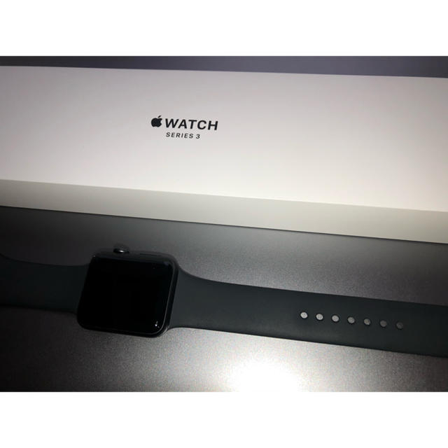 AppleApple Watch Series3スペースグレー42mmモデル