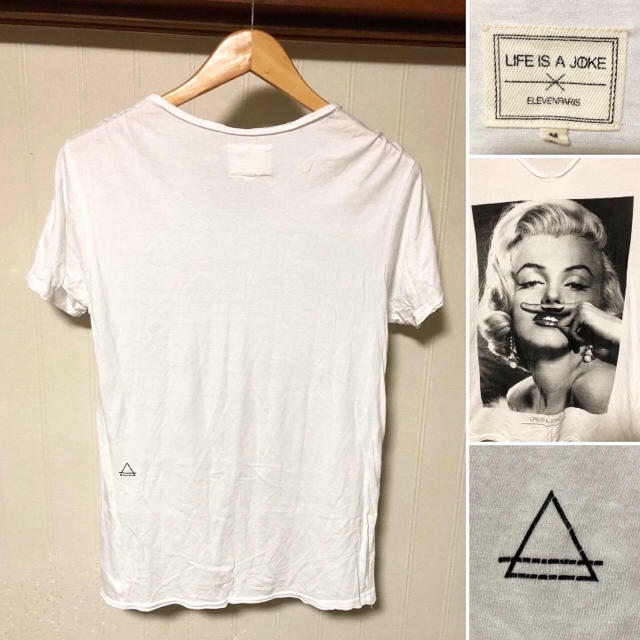 ELEVEN PARIS(イレブンパリ)のキムタク着用❗️ELEVEN PARIS マリリンモンロー Tシャツ メンズのトップス(Tシャツ/カットソー(半袖/袖なし))の商品写真