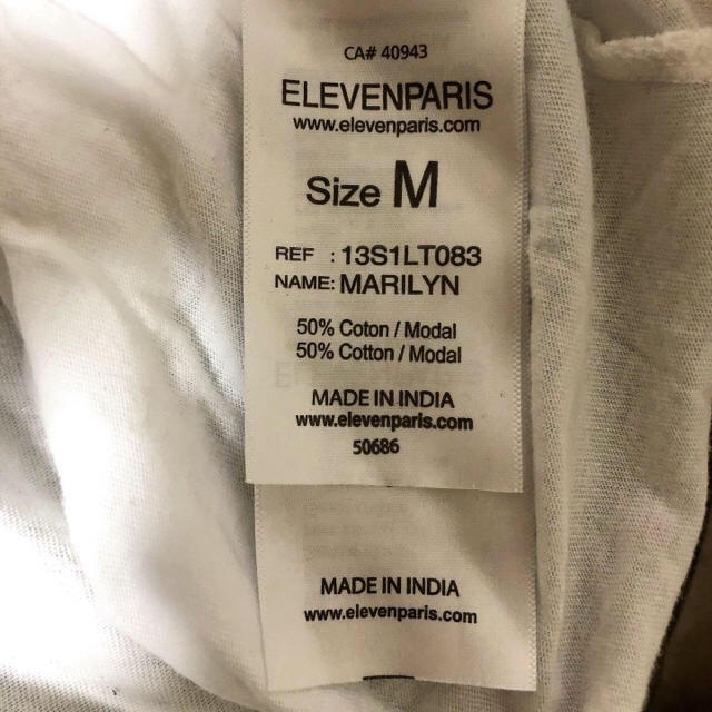 ELEVEN PARIS(イレブンパリ)のキムタク着用❗️ELEVEN PARIS マリリンモンロー Tシャツ メンズのトップス(Tシャツ/カットソー(半袖/袖なし))の商品写真