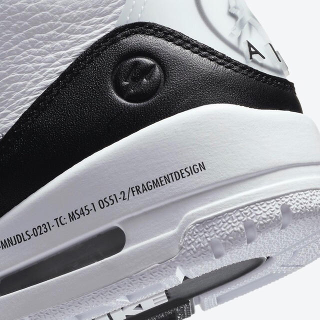 【25㎝】FRAGMENT × NIKE AIR JORDAN 3