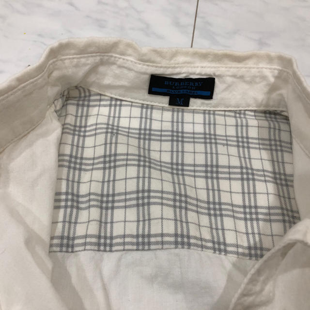 BURBERRY BLUE LABEL(バーバリーブルーレーベル)のBurberry BLUELABEL バーバリー ブルーレーベル チェック M メンズのトップス(シャツ)の商品写真