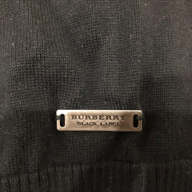 BURBERRY BLACK LABEL(バーバリーブラックレーベル)の美品　Mサイズ Burberry バーバリー バーバリーチェック 黒 ブラック メンズのトップス(シャツ)の商品写真