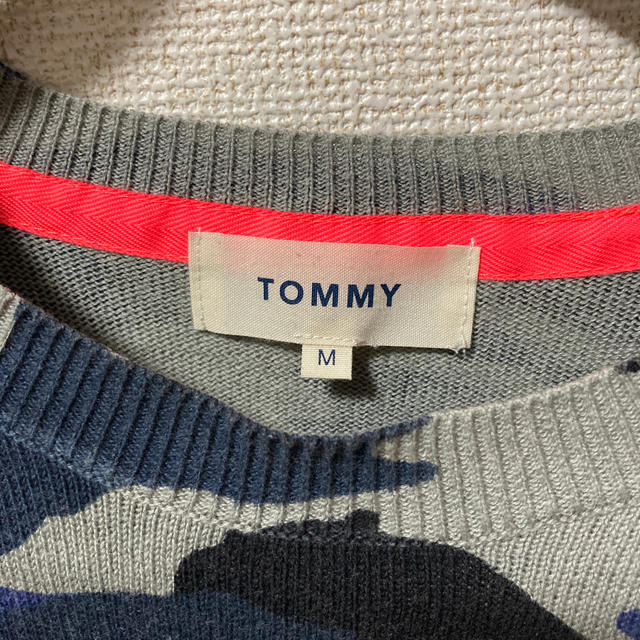 TOMMY(トミー)のTOMMY ライトニットカットソー Mサイズ メンズのトップス(ニット/セーター)の商品写真