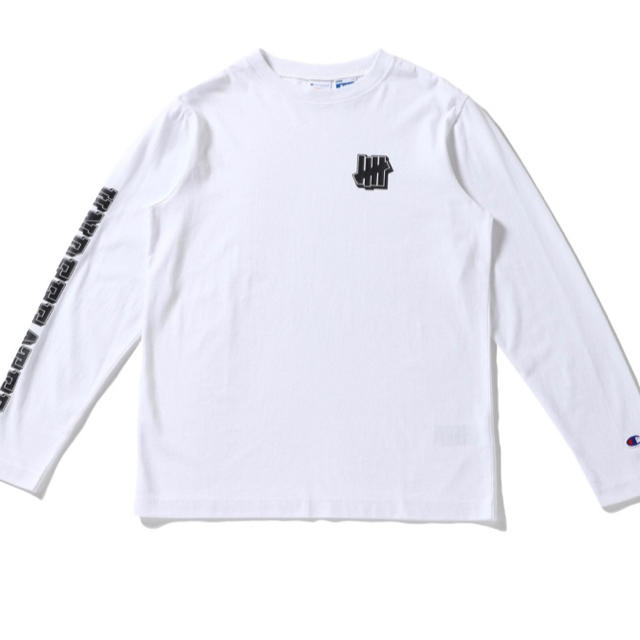 UNDEFEATED×Champion ロングTシャツ　ホワイト新品Mのサムネイル