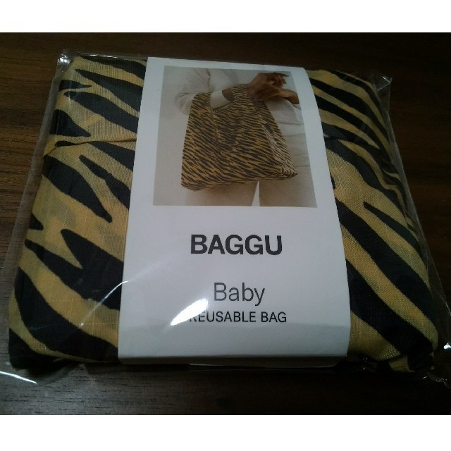 Baggu タイガーストライプ　エコバッグ　babyサイズ レディースのバッグ(エコバッグ)の商品写真