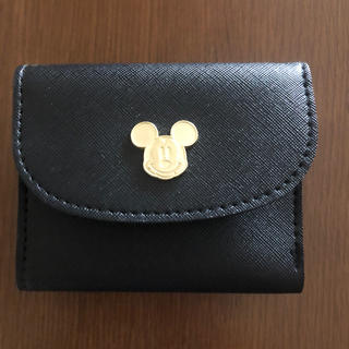 ディズニー(Disney)の【nonon様専用】ミッキーマウスミニ財布　Steady2018年11月号付録(財布)