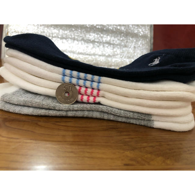 Ralph Lauren(ラルフローレン)の新品 ポロラルフローレン レディース靴下 ソックス  4足セットH レディースのレッグウェア(ソックス)の商品写真