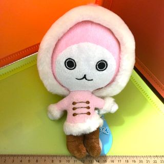 ダイキン(DAIKIN)の【非売品】ぴちょんくん ピンク色 ふわふわコート付きぬいぐるみ(ぬいぐるみ)