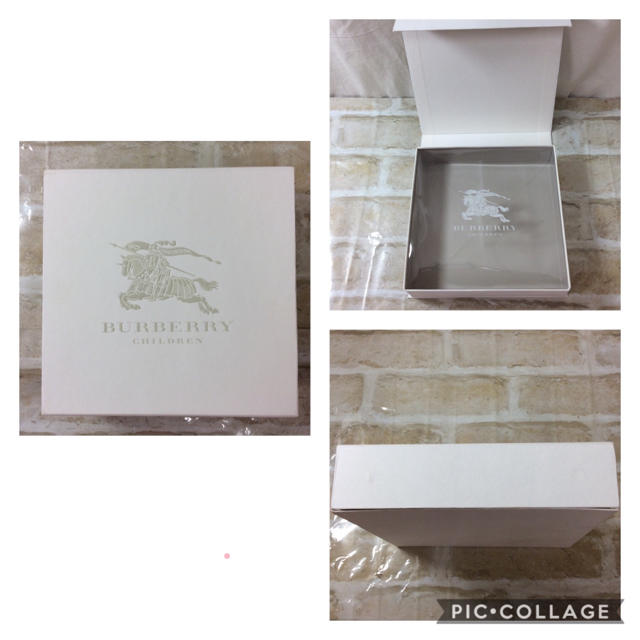 BURBERRY(バーバリー)の【未使用】バーバリー 長袖ロンパース＆スタイ＆帽子80㎝ 02MU0918048 キッズ/ベビー/マタニティのベビー服(~85cm)(ロンパース)の商品写真