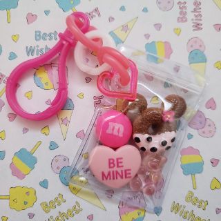 キャンディバッグ＊ピンク(キーホルダー/ストラップ)