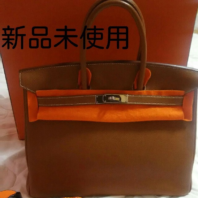 最終価格  新品未使用✨ HERMES バーキン  ゴールド  ブラウン