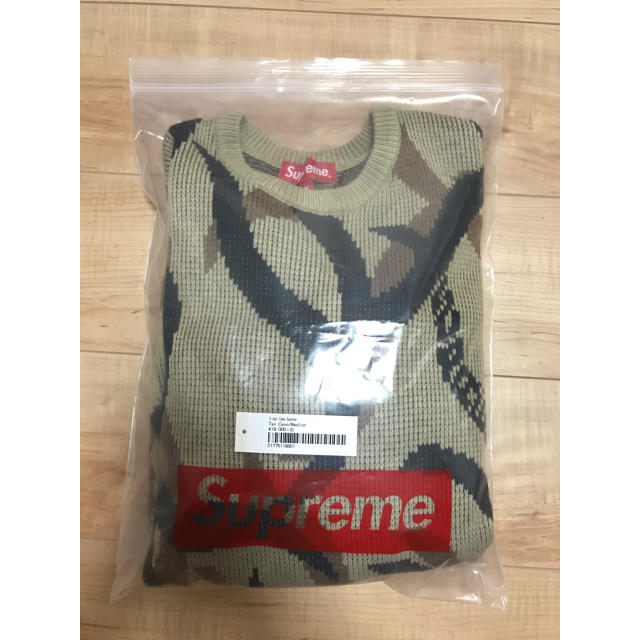 Supreme(シュプリーム)のsupreme  トライバルカモセーター　M メンズのトップス(ニット/セーター)の商品写真