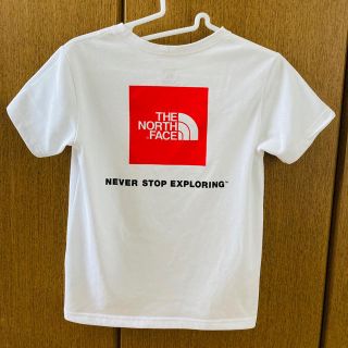 ザノースフェイス(THE NORTH FACE)のノースフェイス Tシャツ 140 キッズ 白(Tシャツ/カットソー)