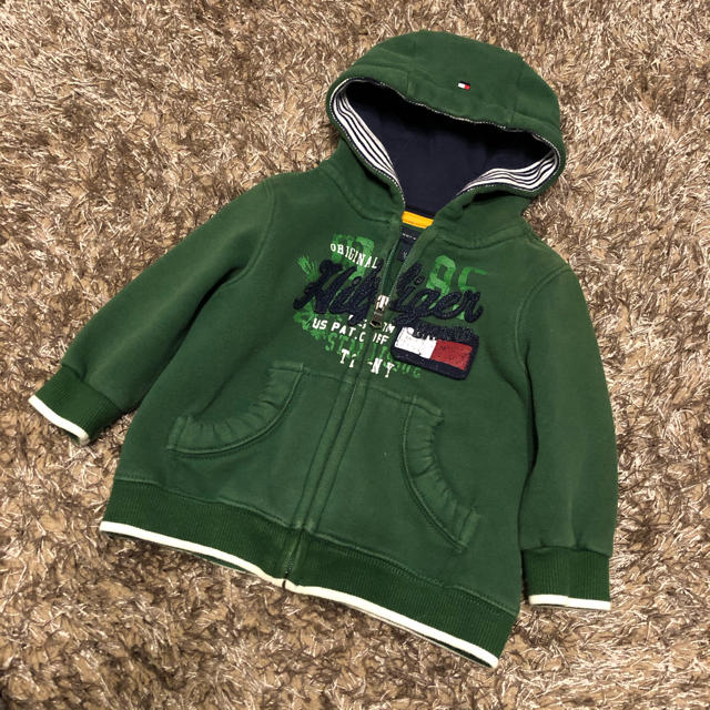 TOMMY HILFIGER(トミーヒルフィガー)の🐧TOMMY HILFIGER パーカー キッズ/ベビー/マタニティのキッズ服男の子用(90cm~)(ジャケット/上着)の商品写真