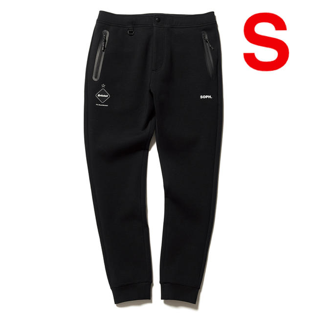 【S】FCRB SWEAT TRAINING PANTS 黒パンツ