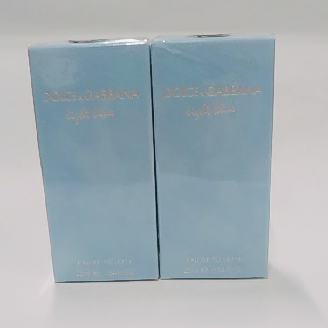 DOLCE&GABBANA - 香水 2本セット ライトブルー25ml オードトワレ 新品の通販 by セレクト's shop【只今値下げ