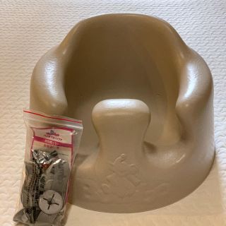 バンボ(Bumbo)の【美品】バンボ　ベビーソファ　サンドベージュ/腰ベルト付き(その他)