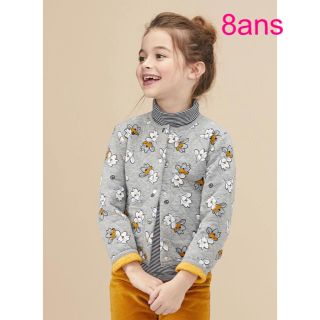 プチバトー(PETIT BATEAU)のプチバトー　新品タグ付きカーディガン　8ans/128cm(カーディガン)