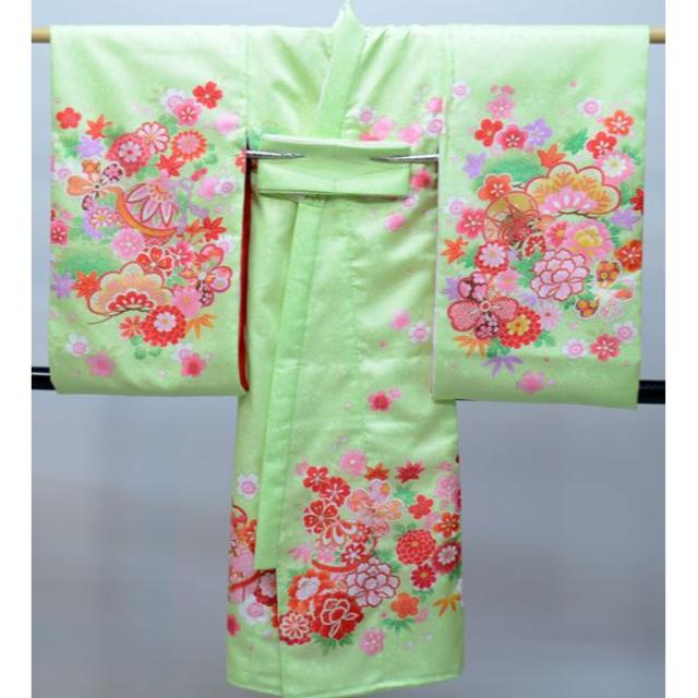 お宮参り 産着 女児 のしめ 合繊 祝着 NO28571 - お宮参り用品