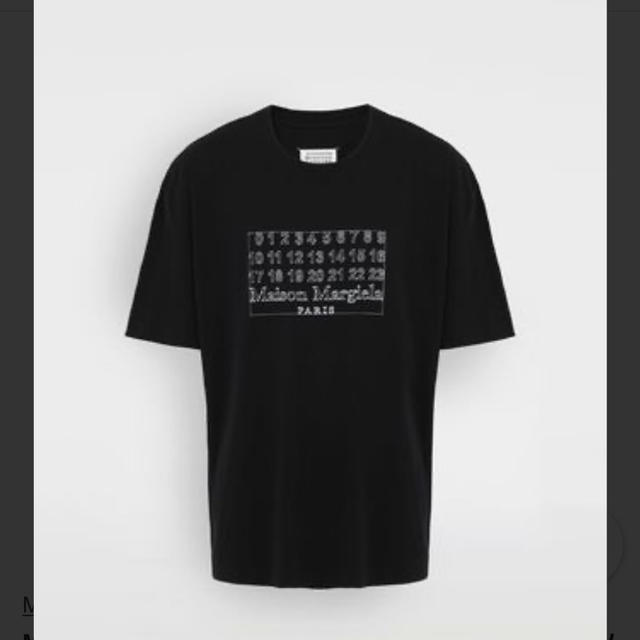 Tシャツ/カットソー(半袖/袖なし)マルジェラ　ナンバーロゴ　T