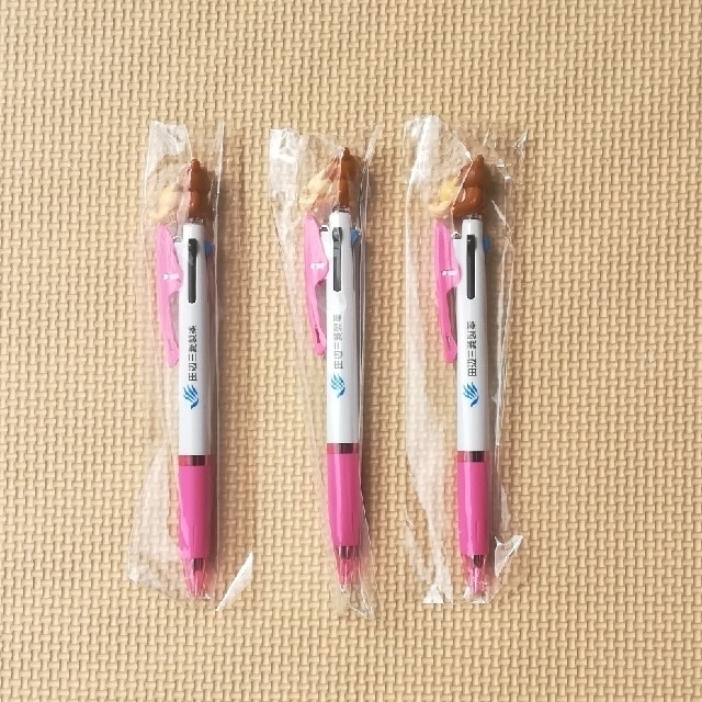 リラックマ JETSTREAM3色ボールペン(ピンク)3本セット②