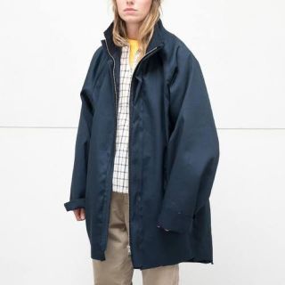 サンシー(SUNSEA)のcamiel fortgens football coat S(ステンカラーコート)