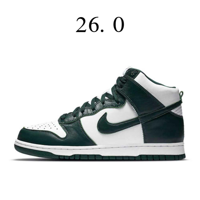 メンズNIKE DUNK HIGH "PRO GREEN"