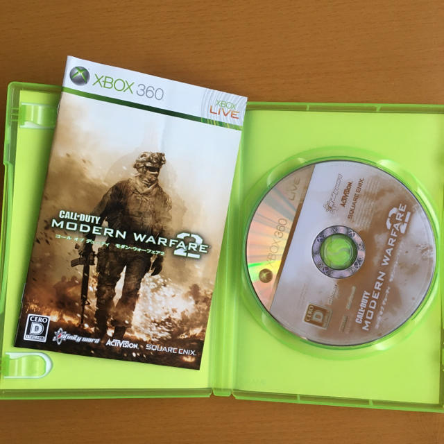 Xbox360(エックスボックス360)のコール オブ デューティ モダン・ウォーフェア2 XB360 エンタメ/ホビーのゲームソフト/ゲーム機本体(家庭用ゲームソフト)の商品写真